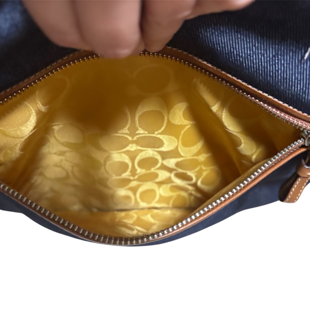 Coach denim tote bag - Picture 3 of 7